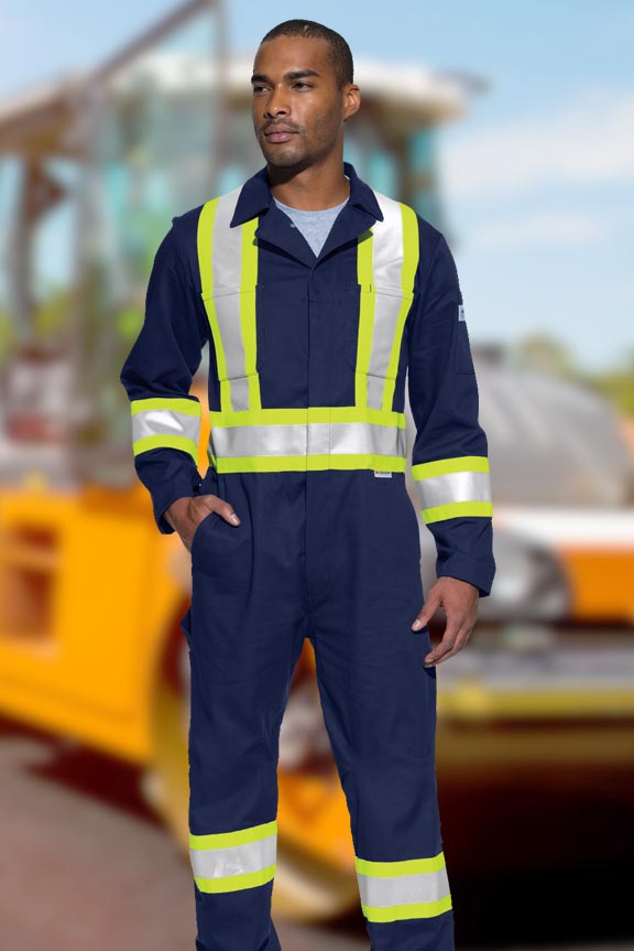 Hi Visibility Coveralls Canadian Linen